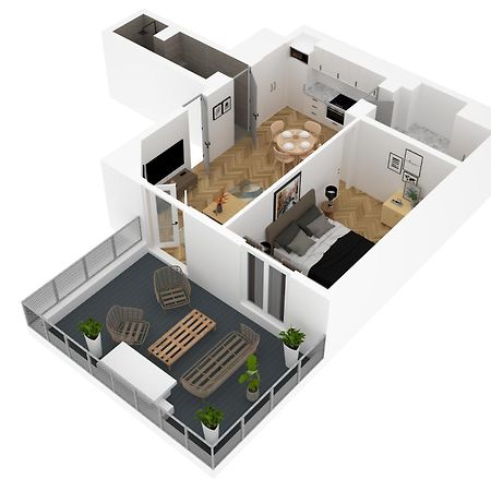 Suite Bellesfeuilles - Terrasse パリ エクステリア 写真