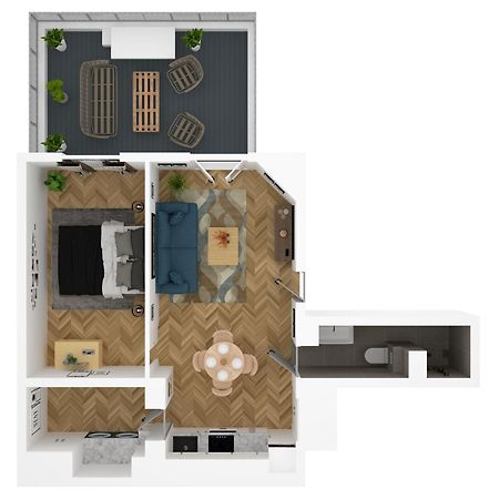 Suite Bellesfeuilles - Terrasse パリ エクステリア 写真